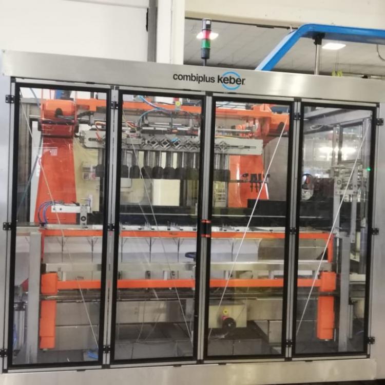 Encaixotadora automática de garrafas