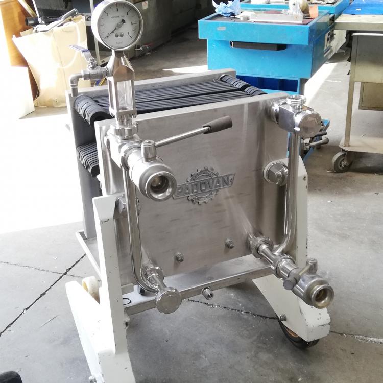 Filtro de placas usado